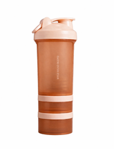 16oz Faith Nova All In One Shaker Bottle With Storage Compartments - Orange