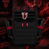 AOT Anime Patch EDC Performance Backpack 35L / 45L - Black Red