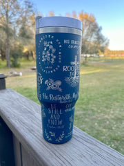 Follower of Jesus Tumbler With Handle 30oz