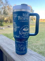 Follower of Jesus Tumbler With Handle 30oz