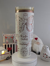 Be Transformed Romans 12:2 Tumbler With Handle 30oz