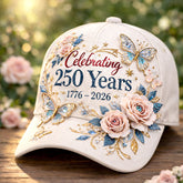 250th Anniversary American Rose Print Hat