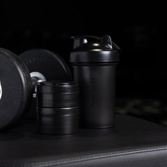 NIGHTSHADE SHAKER BOTTLE WITH STORAGE COMPARTMENTS