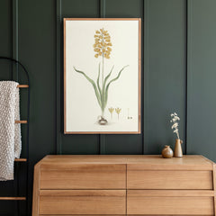 Yellow Botanical | Framed Wooden Art