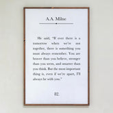 Winnie The Pooh | Framed Wooden Art