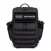 Faith-Inspired EDC Performance Backpack 45L - Black Leopard