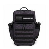 Faith-Inspired EDC Performance Backpack 35L - Black Leopard
