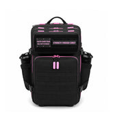 Faith-Inspired EDC Performance Backpack 35L - Black Pink