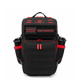 Faith-Inspired EDC Performance Backpack 35L - Black Red