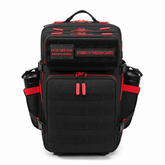 Faith-Inspired EDC Performance Backpack 45L - Black Red