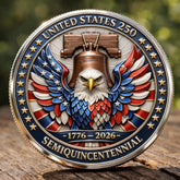 United States 250th Anniversary Commemorative Badge Set (1776–2026)