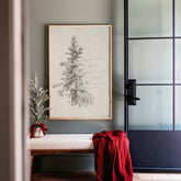 "Glory To God In The Highest" Framed Canvas | Vertical