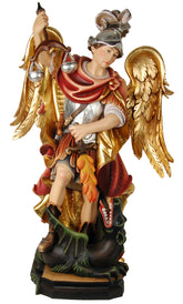 Saint Micheal Archangel With Balance Figurine
