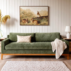 The Lord Is Good To All | Framed Wooden Art - Horizontal