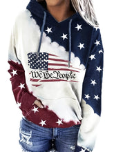 Women's American Pride Hoodie - Soft, Casual, Long Sleeve with Kangaroo Pocket