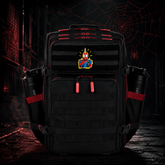 SM Hero Patch EDC Performance Backpack 35L / 45L - Black Red