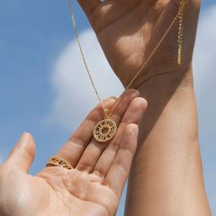 Jesus Amen Cross Pendant Necklace