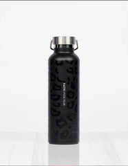 25OZ FLASK BLACK LEOPARD