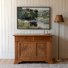 Streamside | Framed Wooden Art - Horizontal