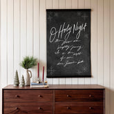O Holy Night | Vertical Tapestry