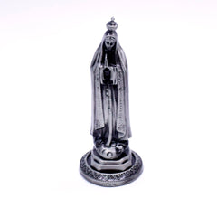 Alloy Our Lady of Fatima Statue Ornament for Home, Office & Car Decor