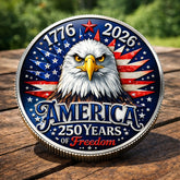 πFlash Sale 60% OFF - United States 250th Anniversary Eagle Badge Set