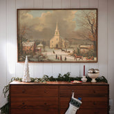 "Sunday Service" Framed Canvas | Horizontal