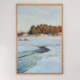 "A Thrill Of Hope" Framed Canvas | Vertical