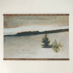 Silent Night | Horizontal Tapestry