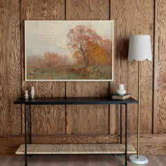 The Trees Of The Field Will Clap Their Hands | Framed Wooden Art - Horizontal