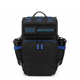 Faith-Inspired EDC Performance Backpack 35L - Black Blue