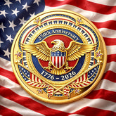 United States 250th Anniversary Commemorative Badge Set