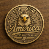 U.S. 250th Anniversary Commemorative Badge Set