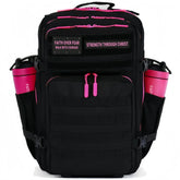 45L Backpack Black Neon Pink