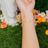 Pearl Cross Jewelry Set – Elegant Christian Faith Necklace & Bracelet