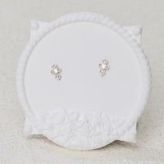 Mini Faith Cross Stud Earrings – Christian Minimalist Jewelry of Grace