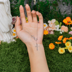 Infinite Faith Necklace – Cross & Infinity Symbol Christian Jewelry of Love and Hope