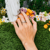 “Jesus” Cross Ring – Silver-Toned Adjustable Christian Faith Jewelry