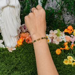 Every Moment Cross Beaded Bracelet – Faith & Blessing Jewelry for Her