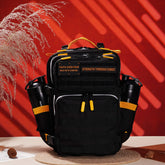 Faith-Inspired EDC Performance Backpack 25L - Black Orange