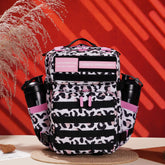 Faith-Inspired EDC Performance Backpack 25L - Pink Leopard