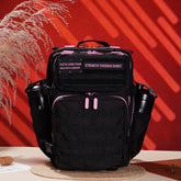 Faith-Inspired EDC Performance Backpack 25L - Black Pink