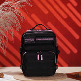 Faith-Inspired EDC Performance Backpack 15L - Black Pink