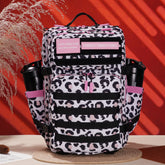 Faith-Inspired EDC Performance Backpack 45L - Pink Leopard