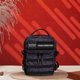 Faith-Inspired EDC Mini Backpack 9L - Black Leopard