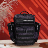 Faith-Inspired EDC Performance Backpack 25L - Black Leopard