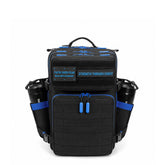Faith-Inspired EDC Performance Backpack 25L - Black Blue
