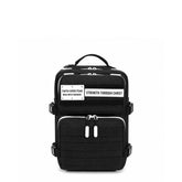 Faith-Inspired EDC Performance Backpack 15L - Black White Accent