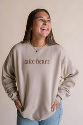 Take Heart Sweatshirt