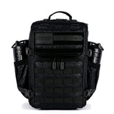 35L Backpack Black Leopard